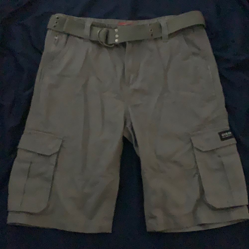 Guess Gray Cargo Shorts